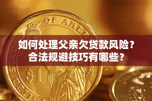 济南如何处理父亲欠贷款风险？合法规避技巧有哪些？